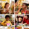 Artify Paint Brushes for Kids, 15-Sizes Paint Brush Set for Kid's Arts and Crafts, Ergonomic Donuts Handle | Macaron Colors Kids Paint Brushes, for Acrylic, Oil, Watercolor, Gouache, Paint by Numbers